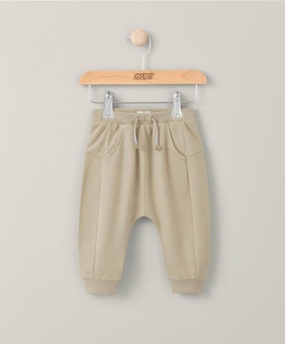 Mamas & Papas Trousers & Leggings You Are Our Home Joggers - Taupe