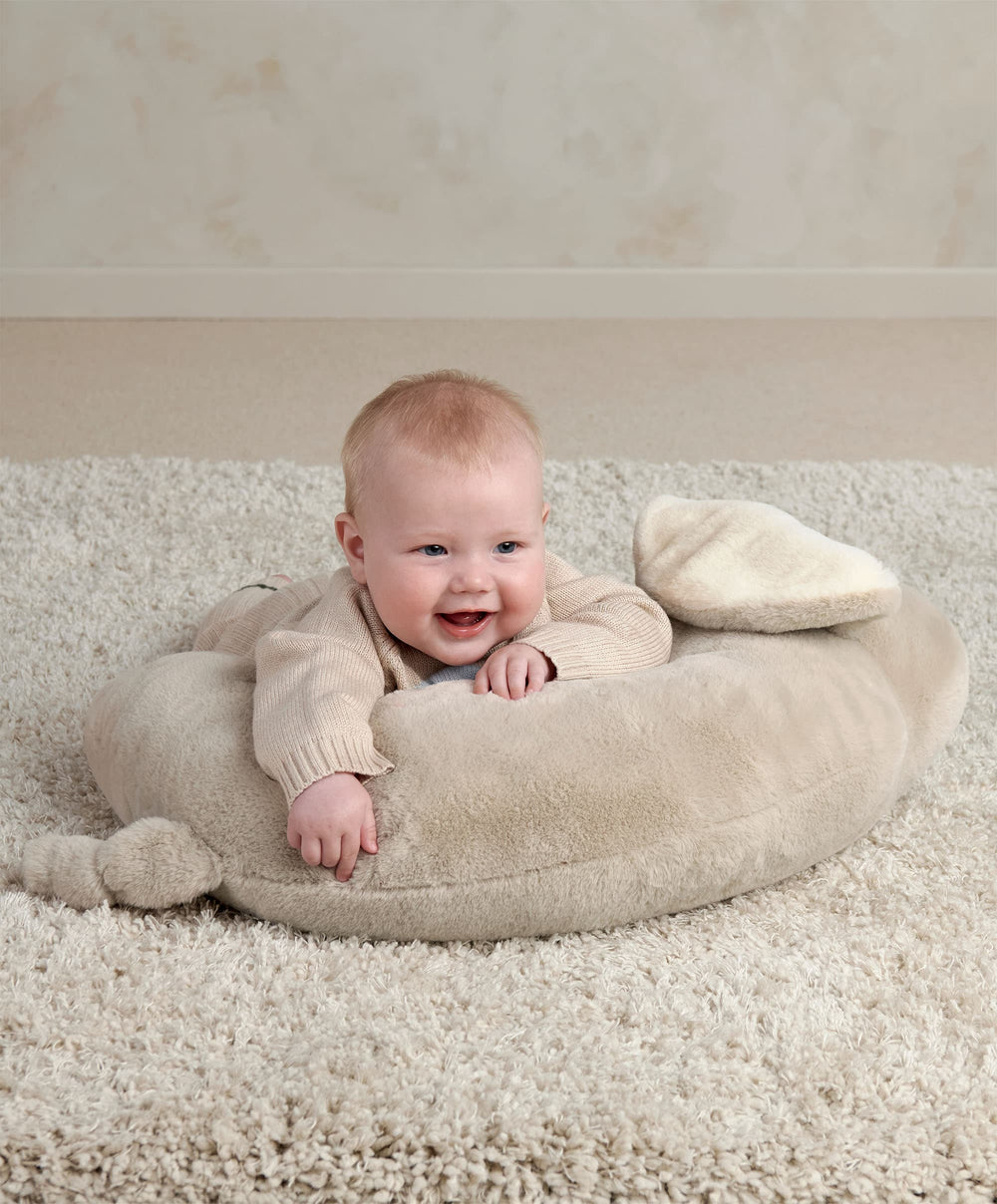 Mamas &amp; Papas Tummy Time Tummy Time Snugglerug - Elephant