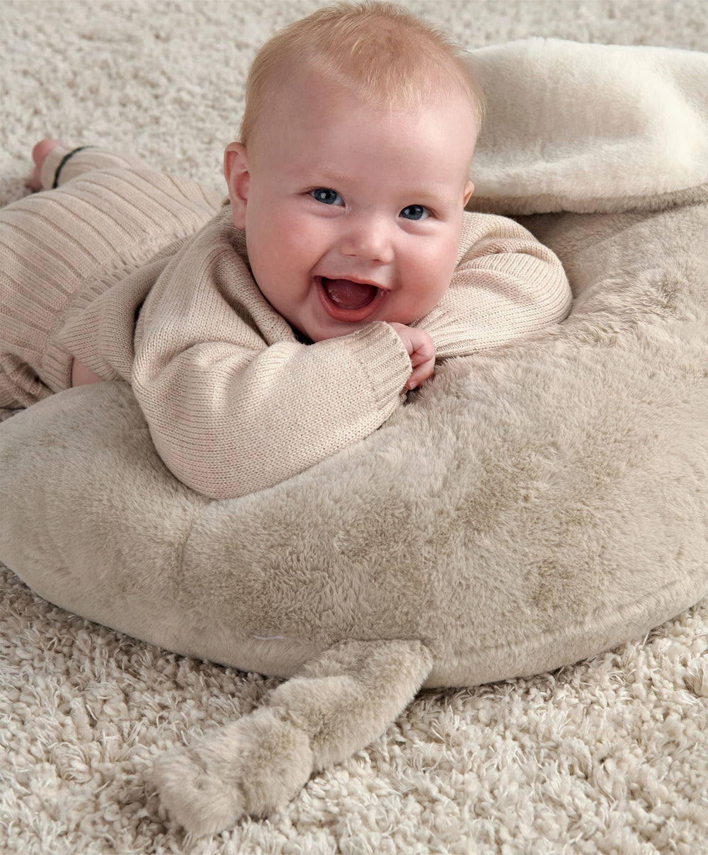 Mamas &amp; Papas Tummy Time Tummy Time Snugglerug - Elephant