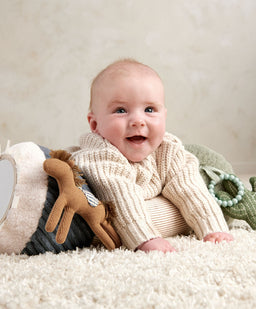 Mamas & Papas Tummy Time Welcome to the World Tummy Time Roll - Pony Express