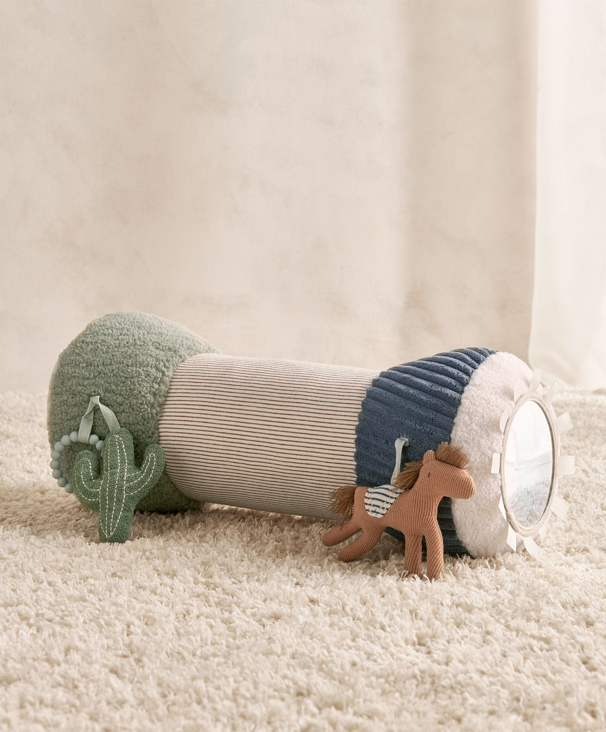 Mamas & Papas Tummy Time Welcome to the World Tummy Time Roll - Pony Express