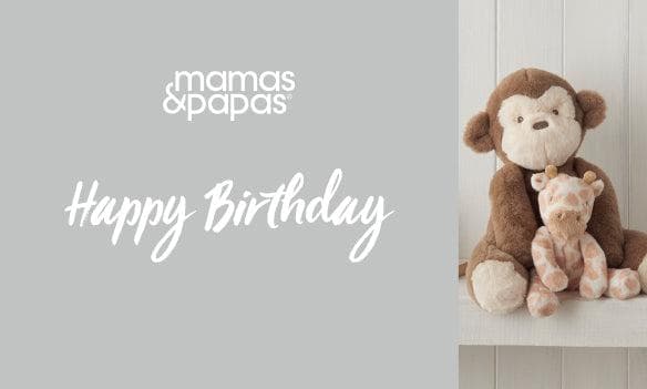 Mamas & Papas UK Gift Cards Happy Birthday Gift Cards