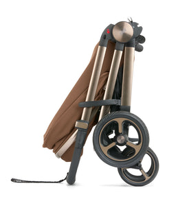 Vardo Complete Pushchair Bundle with Maxi-Cosi Pebble Slide Pro Car Seat & Base (9 Pieces) - Nutmeg