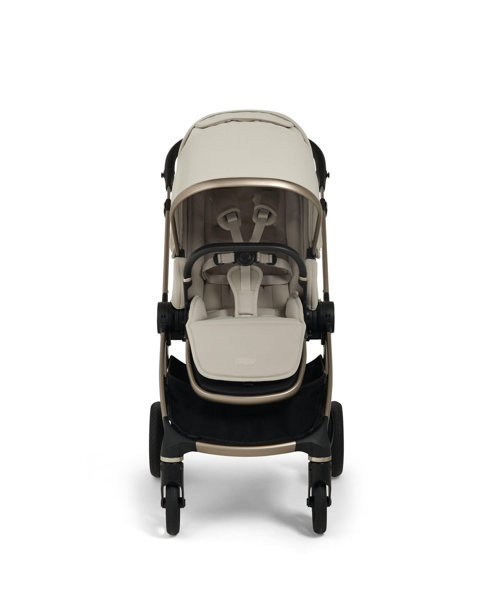 Vardo Complete Pushchair Bundle with Maxi-Cosi Pebble Slide Pro Car Seat &amp; Base (9 Pieces) - Shell
