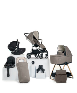 Mamas & Papas Vardo Complete Pushchair Bundle with Maxi-Cosi Pebble 360 Pro² Car Seat & Base (9 Pieces) - Heritage
