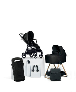 Mamas & Papas Vardo Essential Pushchair Bundle (7 Pieces) - Noir