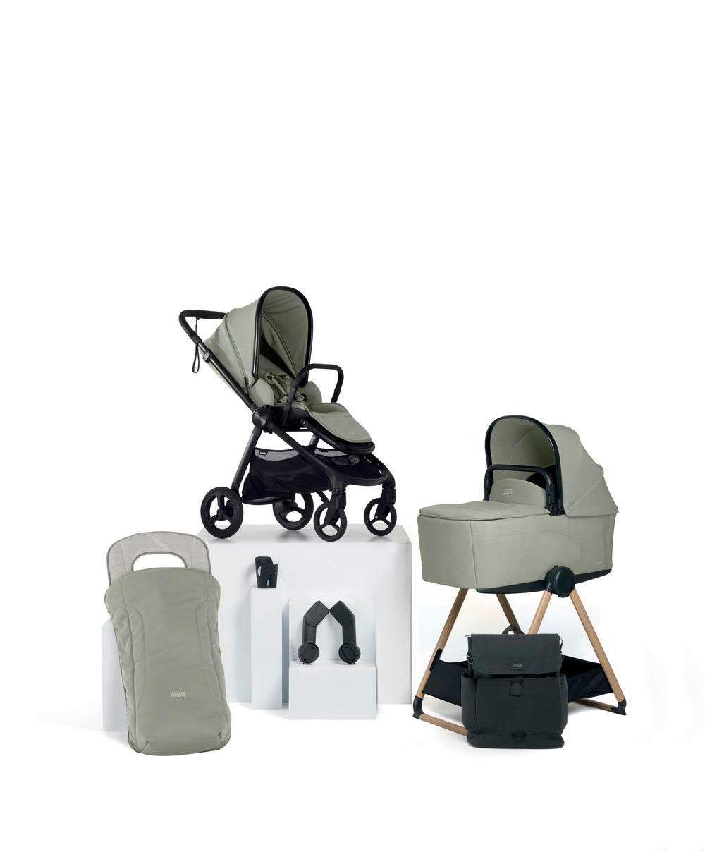 Mamas &amp; Papas Vardo Essential Pushchair Bundle (7 Pieces) - Sage