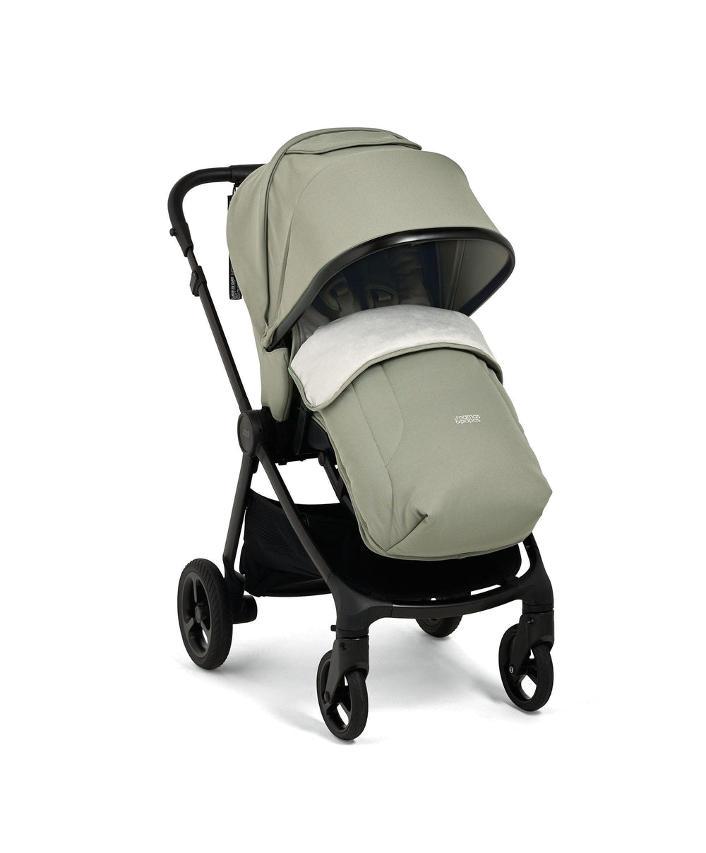 Mamas &amp; Papas Vardo Pushchair Bundle with Cybex Cloud T+ Car Seat &amp; Base (8 Pieces) - Sage