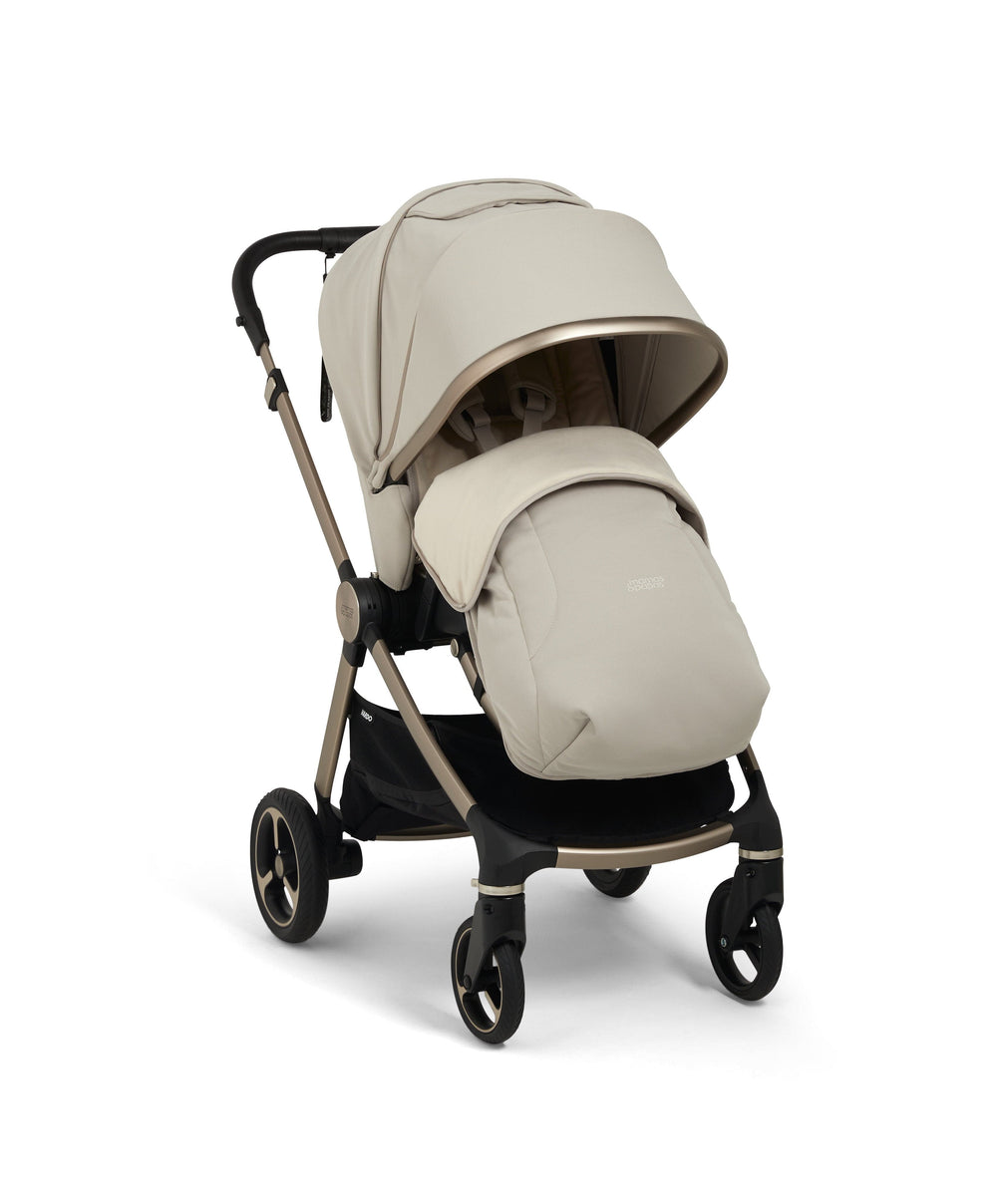Mamas &amp; Papas Vardo Pushchair Bundle with Cybex Cloud T+ Car Seat &amp; Base (9 Pieces) - Shell