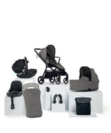 Mamas & Papas Vardo Pushchair Bundle with Maxi-Cosi Pebble 360 Pro² Car Seat (8 Pieces) - Storm