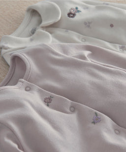 Mamas & Papas Vintage Floral Sleepsuits (Pack of 3)