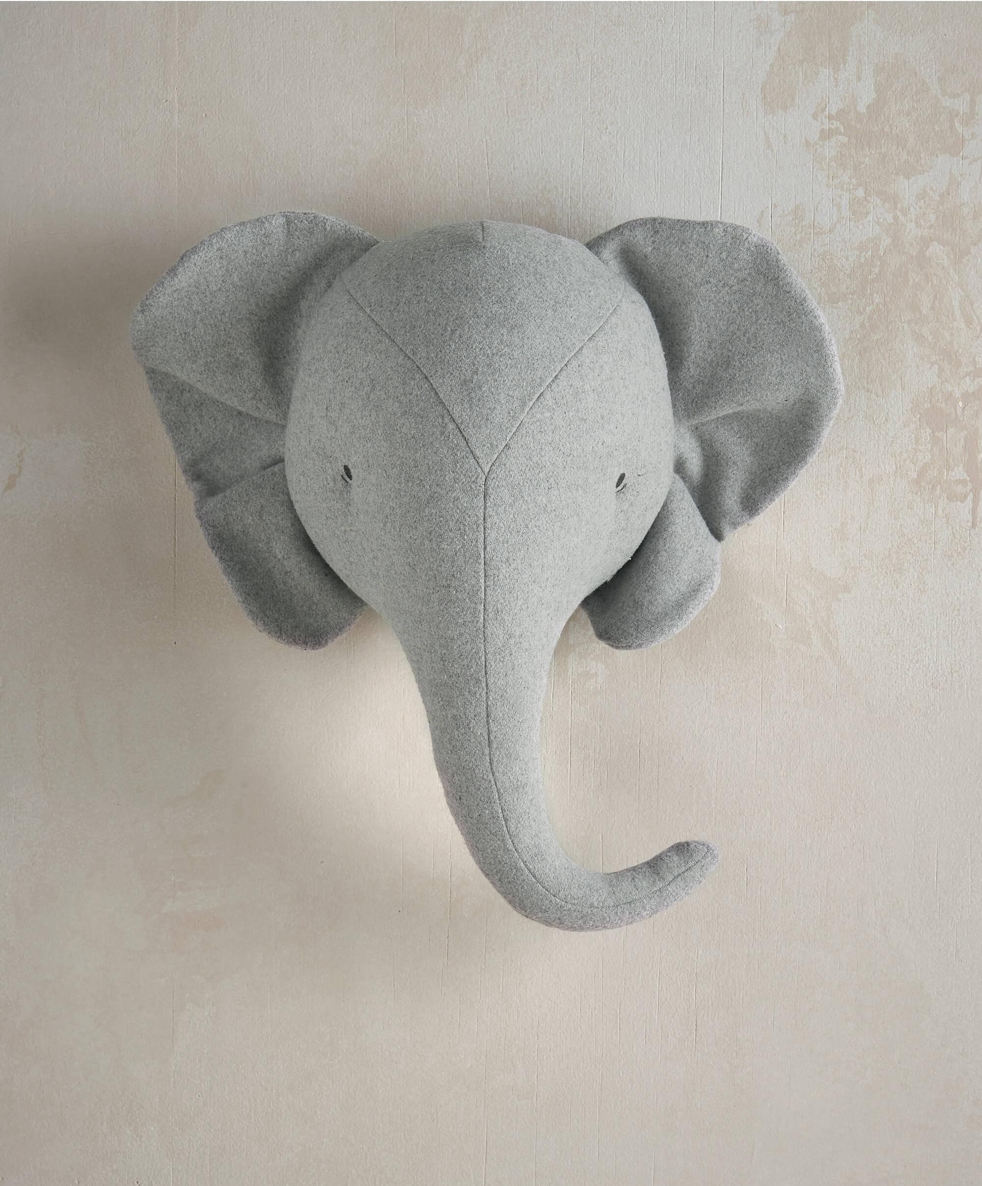 Elephant Head Wall Art Born to be Wild Nursery Décor – Mamas