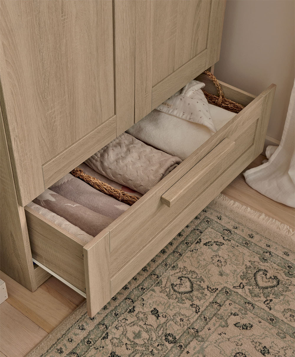 Mamas &amp; Papas Wardrobes Atlas Wardrobe - Light Oak