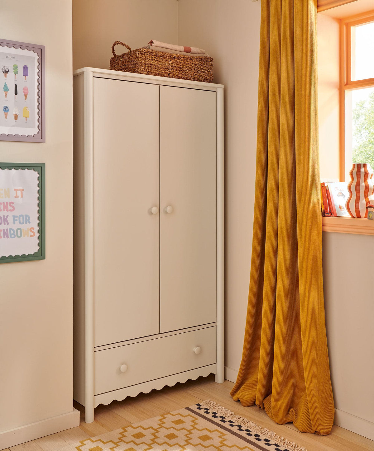 Mamas & Papas Wardrobes Eryn Wardrobe - Cashmere