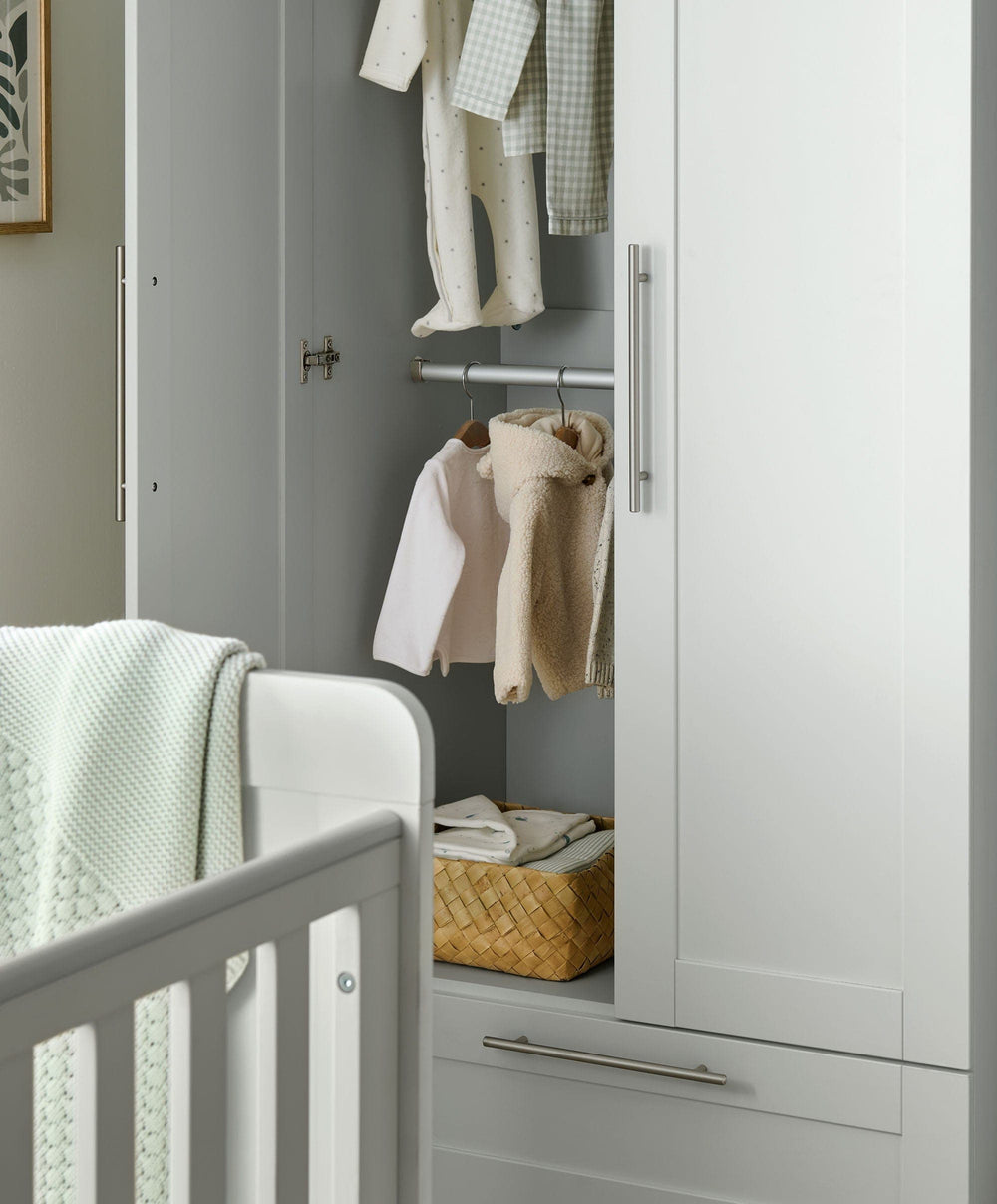 Mamas &amp; Papas Wardrobes Hampden Wardrobe - Grey