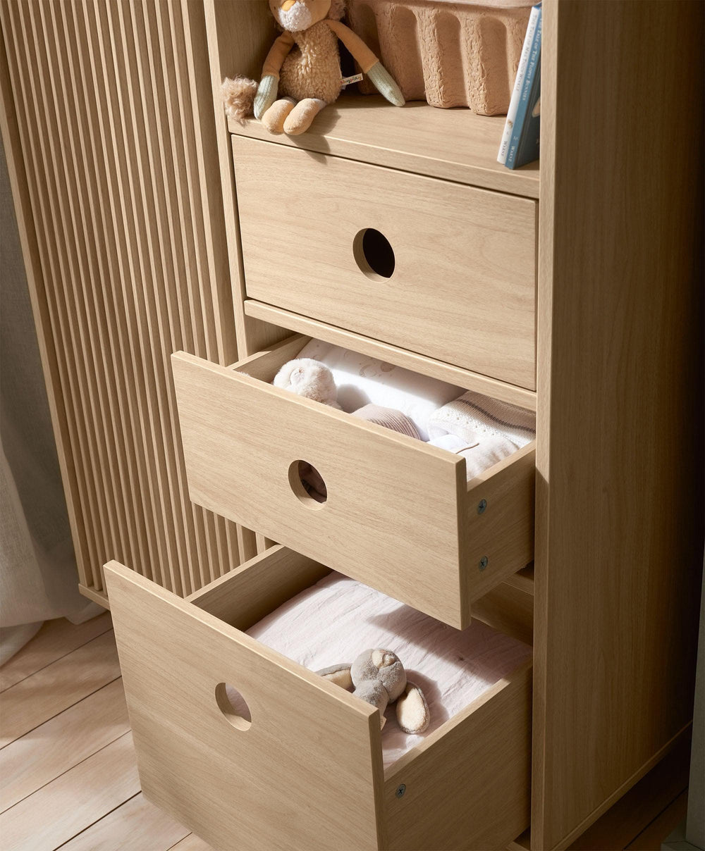 Mamas &amp; Papas Wardrobes Oska Wardrobe - Natural Oak