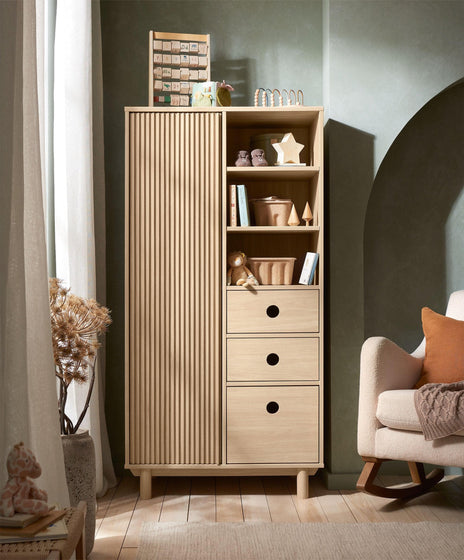 Oska Wardrobe - Oak