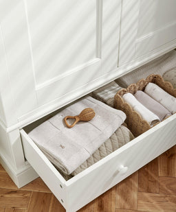Mamas & Papas Wardrobes Oxford Nursery Wardrobe with Storage Drawer - White