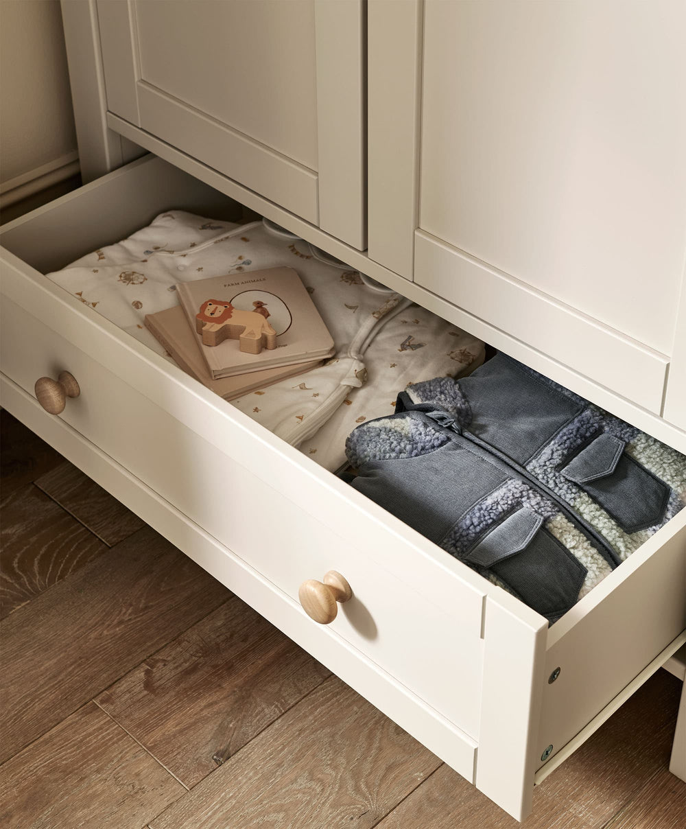 Mamas &amp; Papas Wardrobes Wedmore Wardrobe - Cashmere/Oak