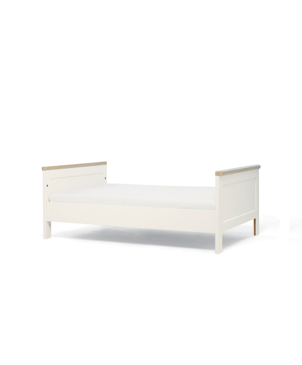 Mamas &amp; Papas Wedmore 3 Piece Small Cotbed Range with Dresser Changer &amp; Wardrobe - White/Oak