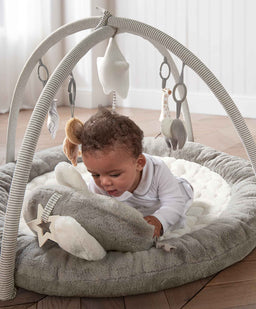 Mamas & Papas Welcome to the World Elephant Playmat Bundle - Grey
