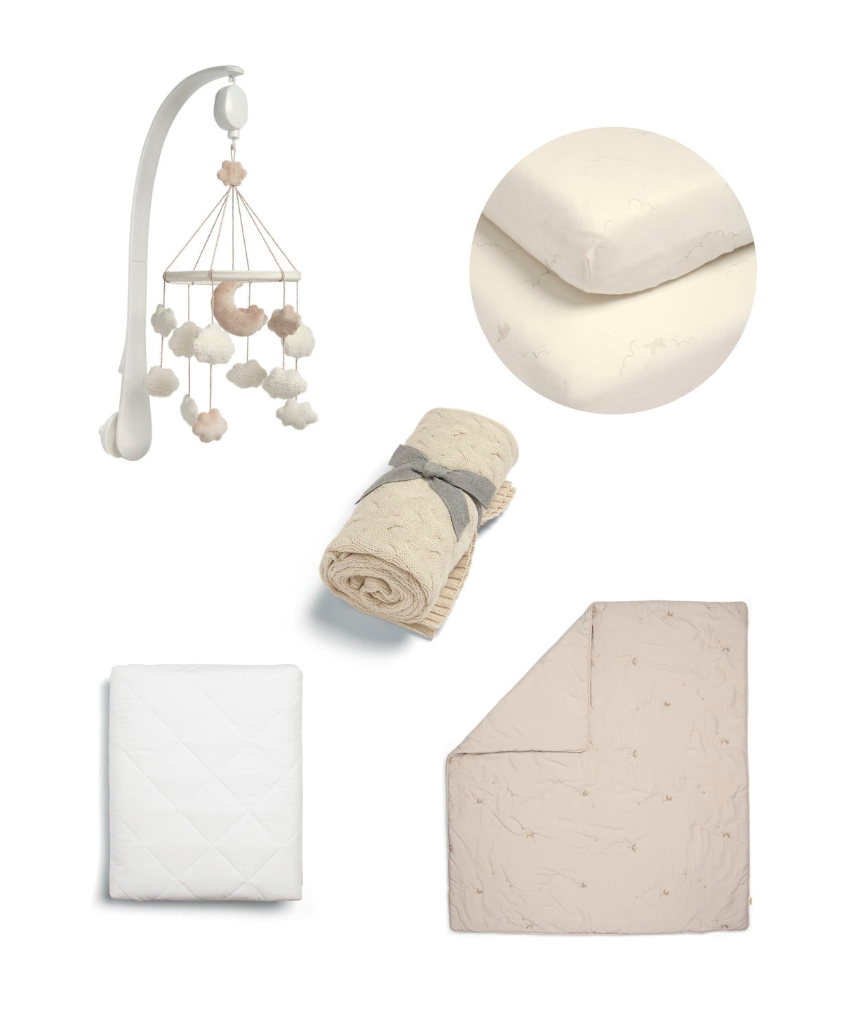 Mamas & Papas Welcome To The World Nursey Bundle (5 Pieces) - Duckling