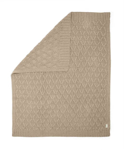 Mamas & Papas Welcome to the World Seedling Knitted Blanket - Diamond