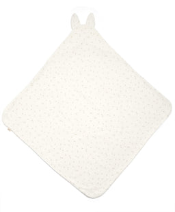Mamas & Papas Welcome to the World Seedling Seed Hooded Towel - White