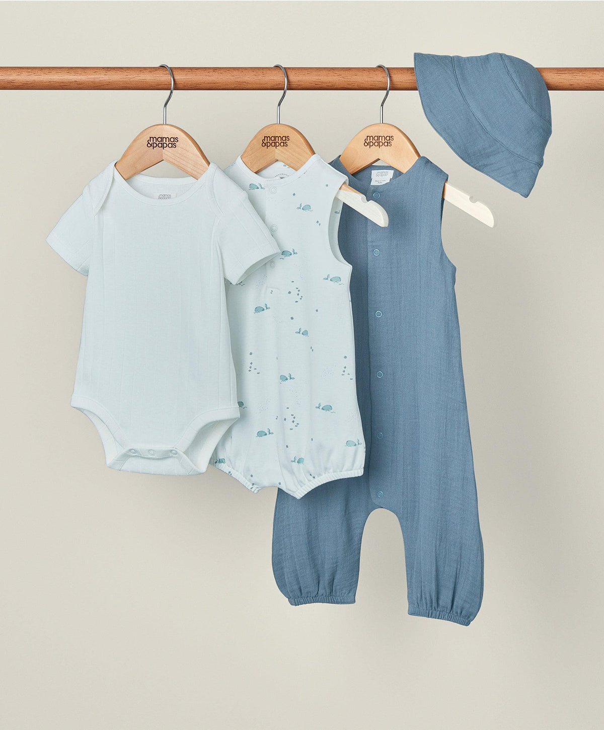 Whale Starter Outfit Set (4 Piece) – Mamas Papas UK