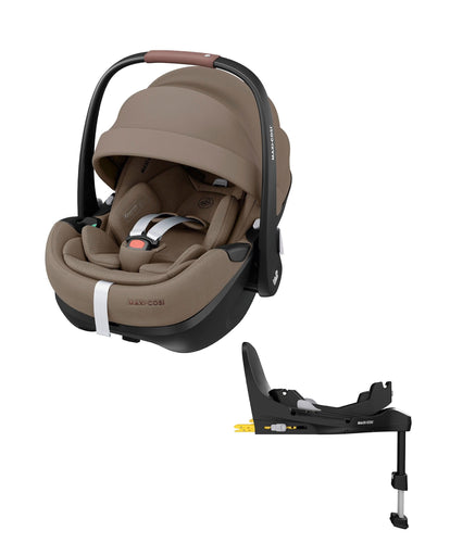 Maxi Cosi Baby Car Seats Maxi-Cosi Pebble 360 Pro² Car Seat & Base Bundle - Twillic Truffle