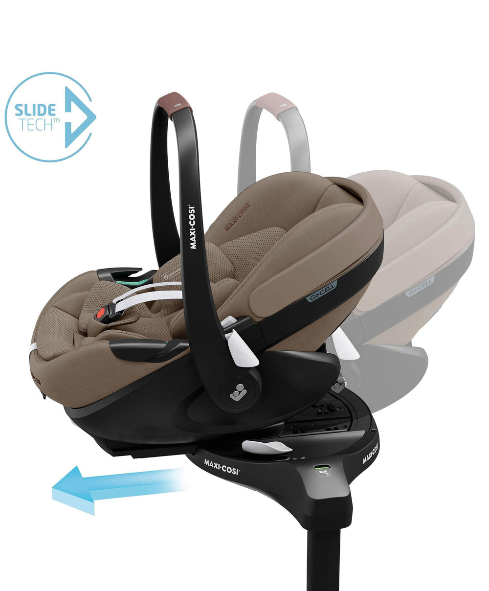 Maxi Cosi Baby Car Seats Maxi-Cosi Pebble 360 Pro&amp;sup2 Car Seat &amp; Base Bundle - Twillic Truffle