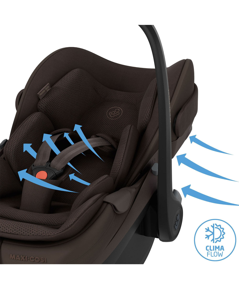 Maxi Cosi Baby Car Seats Maxi-Cosi Pebble Slide Pro Car Seat - Espresso Brown