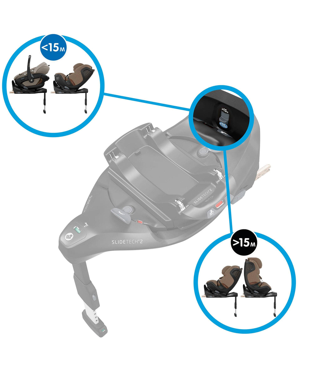 Maxi Cosi Bases Maxi-Cosi FamilyFix Slide Pro Base -  Black