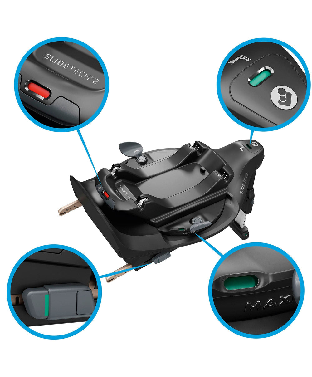 Maxi Cosi Bases Maxi-Cosi FamilyFix Slide Pro Base -  Black