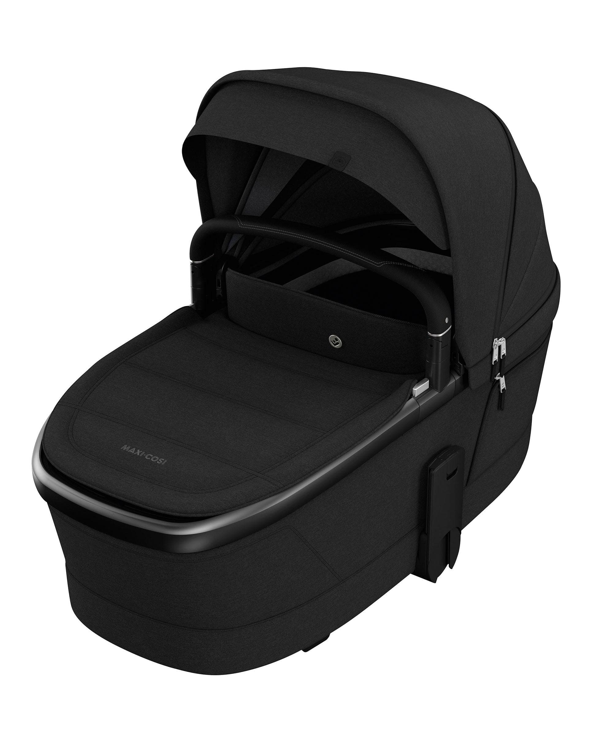 maxi cosi foldable carrycot Maxi-Cosi Fame Carrycot – Twillic Black – Mamas & Papas UK