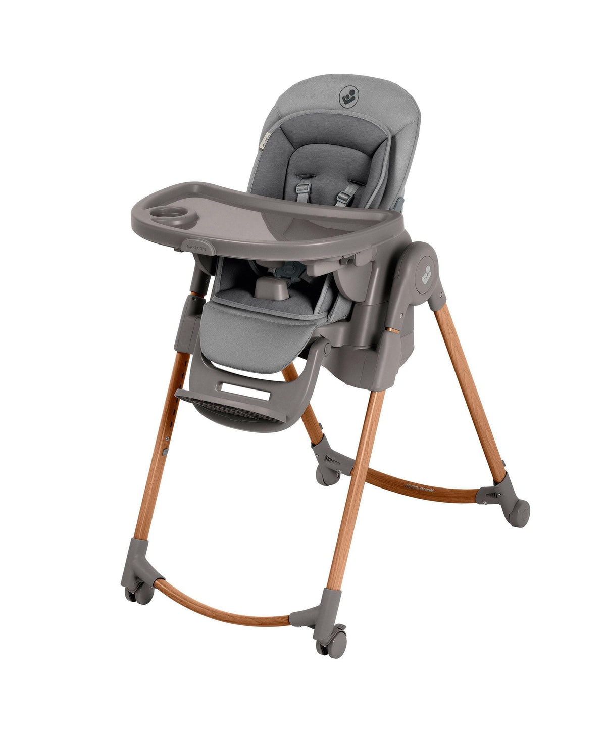 Maxi-Cosi Minla Plus High Chair – Elegance Graphite – Mamas & Papas UK