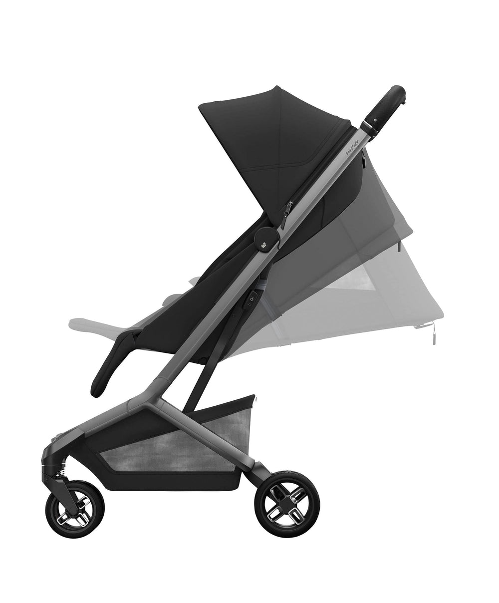Maxi Cosi Maxi-Cosi Fame Cabin Pushchair With Carrycot &amp; Raincover - Black