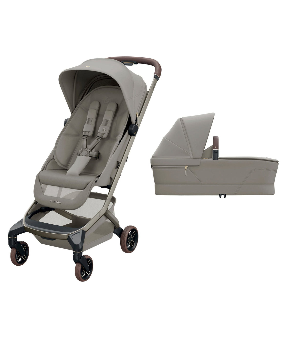 Maxi Cosi Maxi-Cosi Fame Cabin Pushchair With Carrycot & Raincover - Sapphire Sand