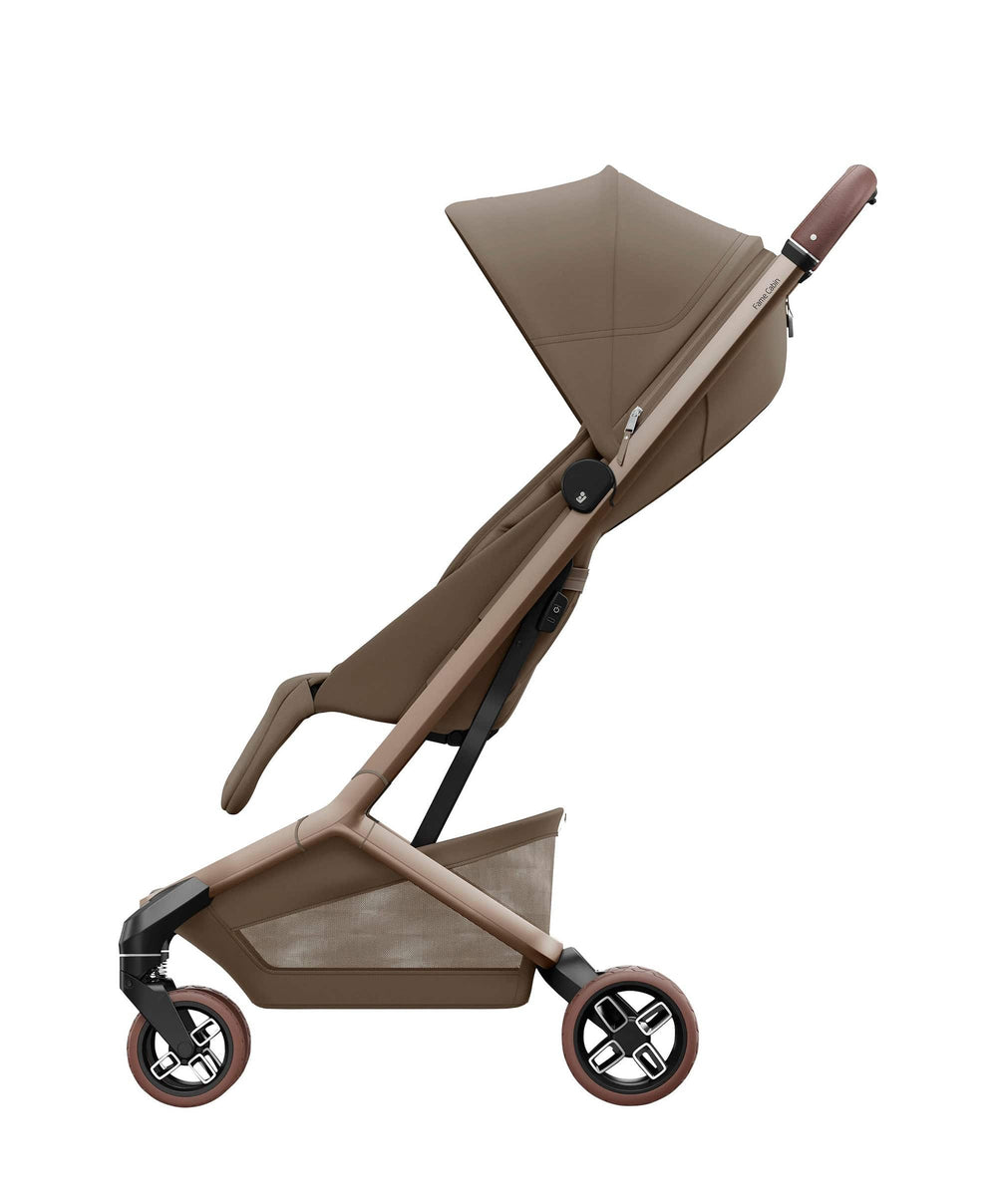 Maxi Cosi Maxi-Cosi Fame Cabin Pushchair With Carrycot &amp; Raincover - Truffle