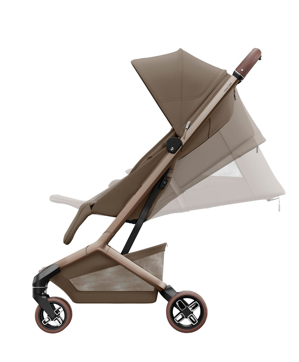 Maxi Cosi Maxi-Cosi Fame Cabin Pushchair With Carrycot &amp; Raincover - Truffle