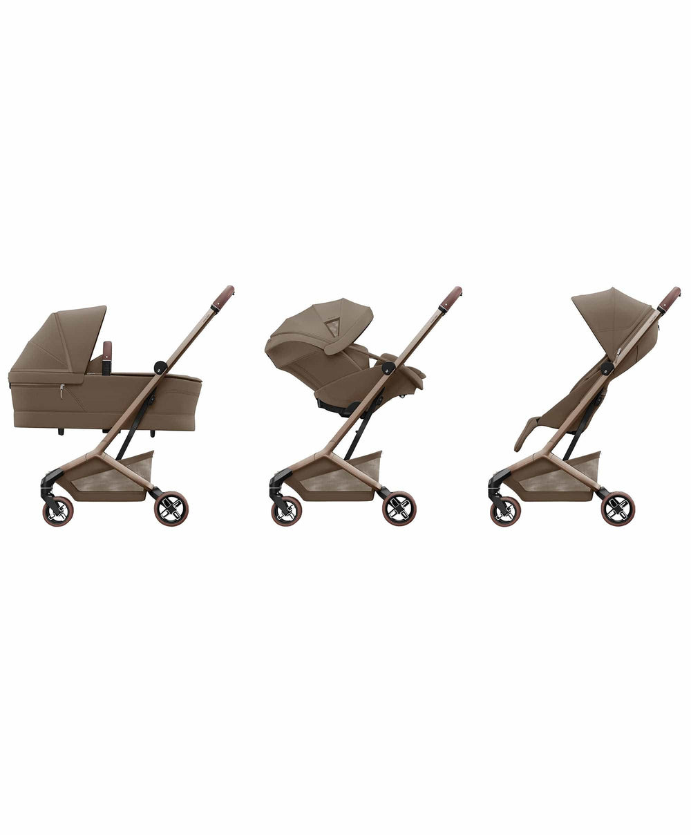 Maxi Cosi Maxi-Cosi Fame Cabin Pushchair With Carrycot &amp; Raincover - Truffle