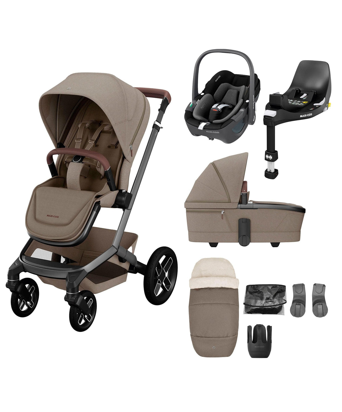 reclining jogging stroller Baby Trend Journey Jogger Travel System _tab3_g5-infant-car-seat-whats-in-the-box pneumatic bicycle tires Ratcheting Caboose UL Sit & Size:SIZE 30 (25/PK)