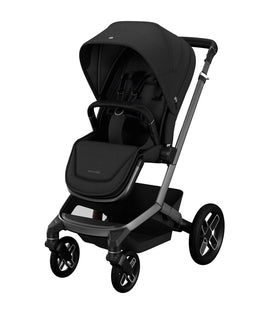 Maxi Cosi Maxi Cosi Fame Premium Pushchair Bundle with Pebble 360 Pro 2 Car Seat & Base – Black with Black Wheels