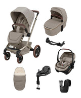 Maxi Cosi Maxi-Cosi Fame Pushchair & Carrycot with Coral Slide Pro Car Seat - Sapphire Sand