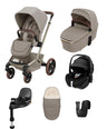 Maxi Cosi Maxi-Cosi Fame Pushchair & Carrycot with Maxi-Cosi Pebble 360 Pro² Car Seat & Base - Sapphire Sand