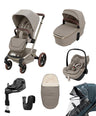 Maxi Cosi Maxi-Cosi Fame Ultimate Pushchair Bundle with Pebble Slide Pro Car Seat & Base (7 Pieces) - Sapphire Sand