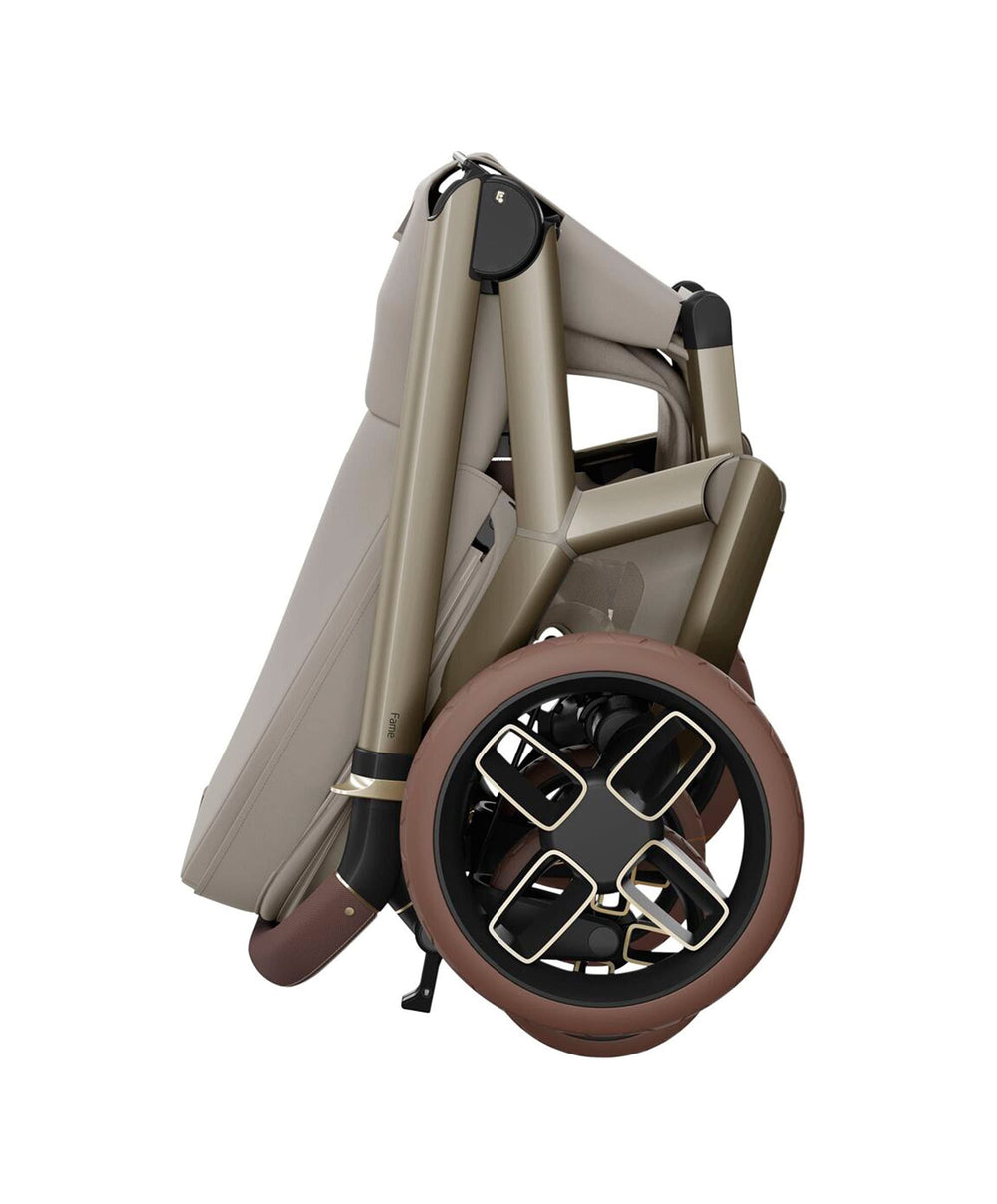 Maxi Cosi Maxi-Cosi Fame Ultimate Pushchair Bundle with Pebble Slide Pro Car Seat &amp; Base (7 Pieces) - Sapphire Sand