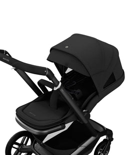 Maxi Cosi Pushchairs Maxi Cosi Fame Pushchair Bundle With Pebble 360 Pro 2 Car Seat & Base – Black with Black Wheels