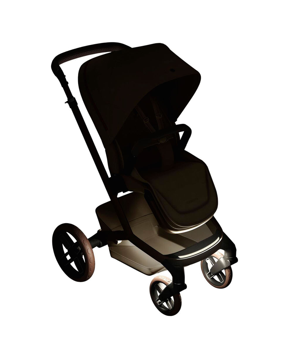 Maxi Cosi Pushchairs Maxi-Cosi Fame Ultimate Pushchair Bundle with Maxi-Cosi Coral Slide Pro Car Seat &amp; Maxi-Cosi Pearl XL Slide Pro Car Seat (10 Pieces) - Saphire Sand