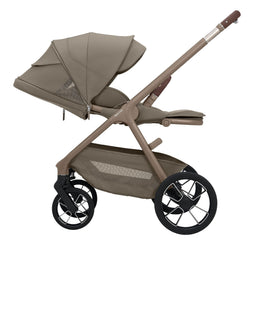 Maxi Cosi Pushchairs Maxi-Cosi Oxford+ Complete Pushchair Bundle with Maxi-Cosi Pebble Slide Pro Car Seat & Base - Oak Truffle